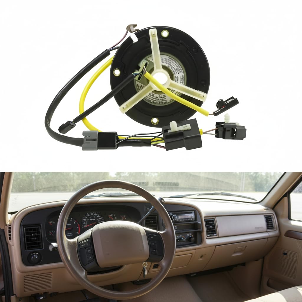 Dash Clock for Dashboard Spring Replacement for Ford F-150 1994, F-250 1994, F-350 1994, Bronco 1994